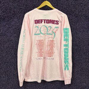 Deftones Private Music North American 25 Tour Long Sleeve L